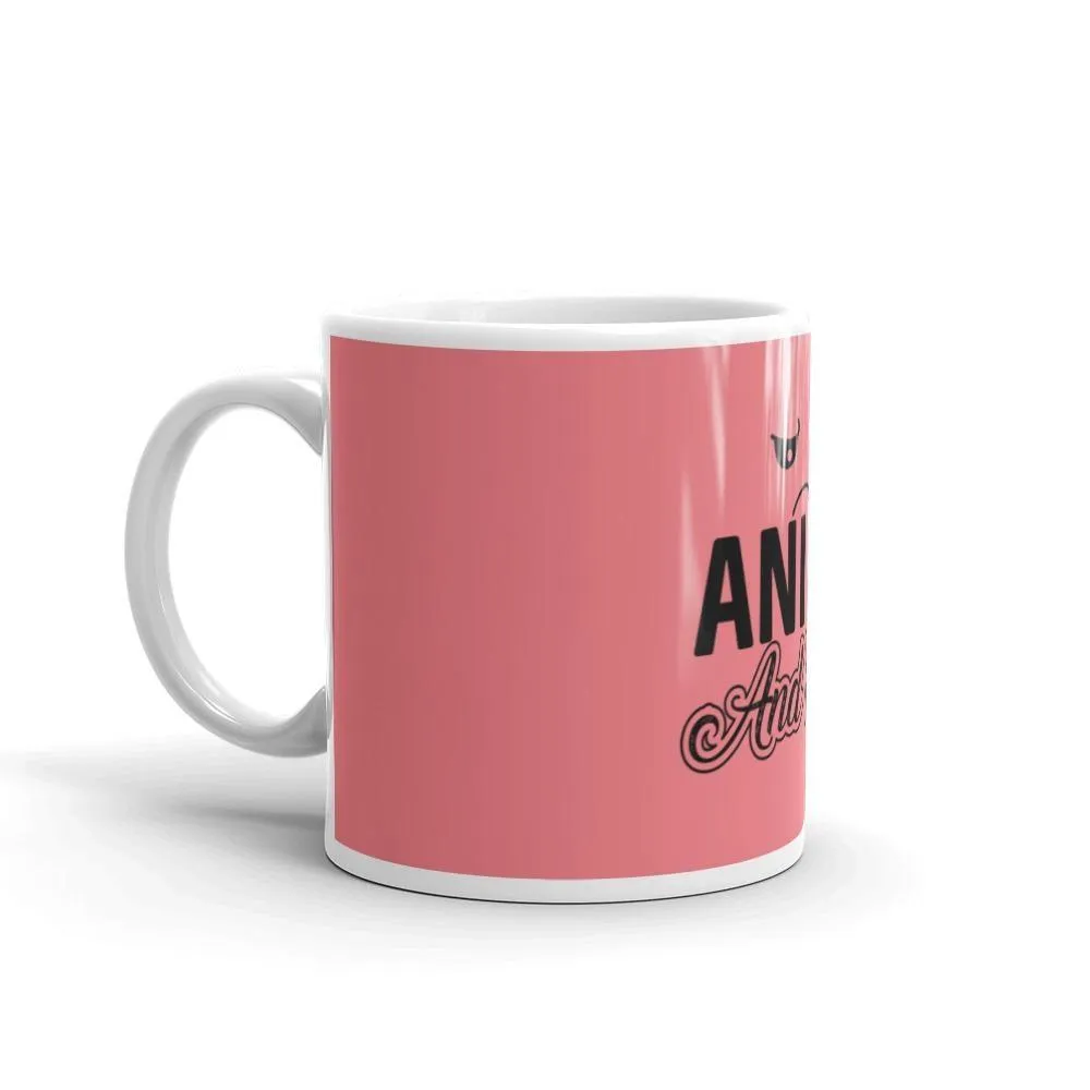 "Anime and Chill-Sad" Mug (Pink)