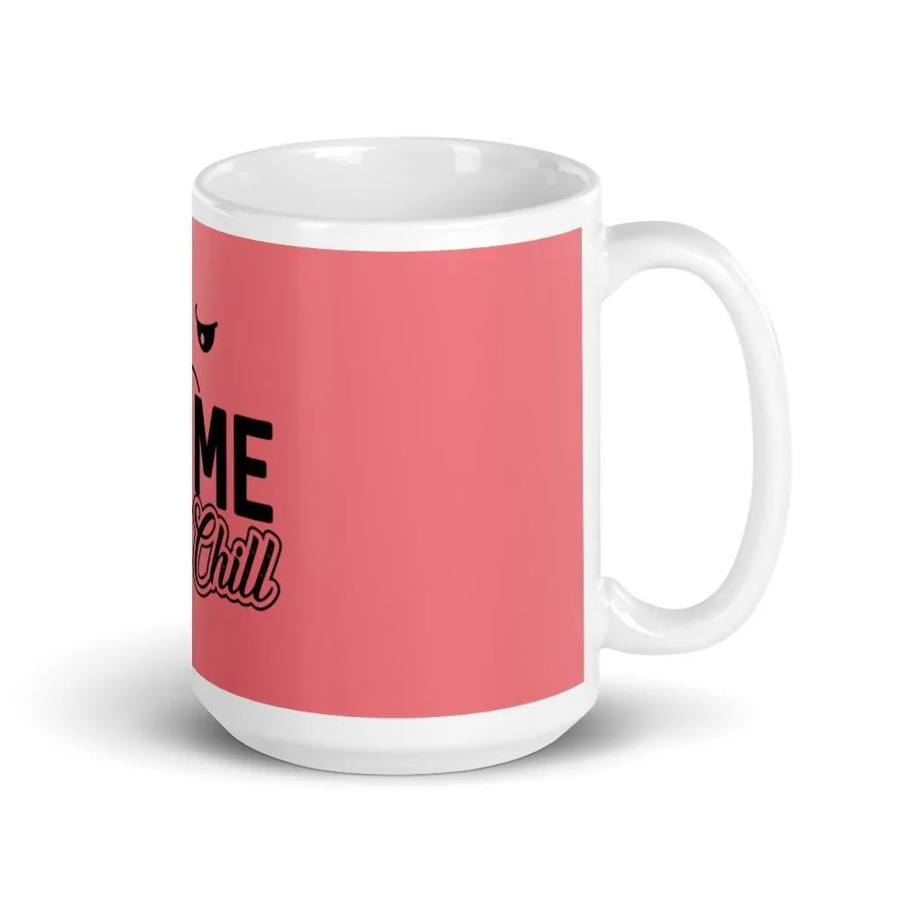 "Anime and Chill-Sad" Mug (Pink)