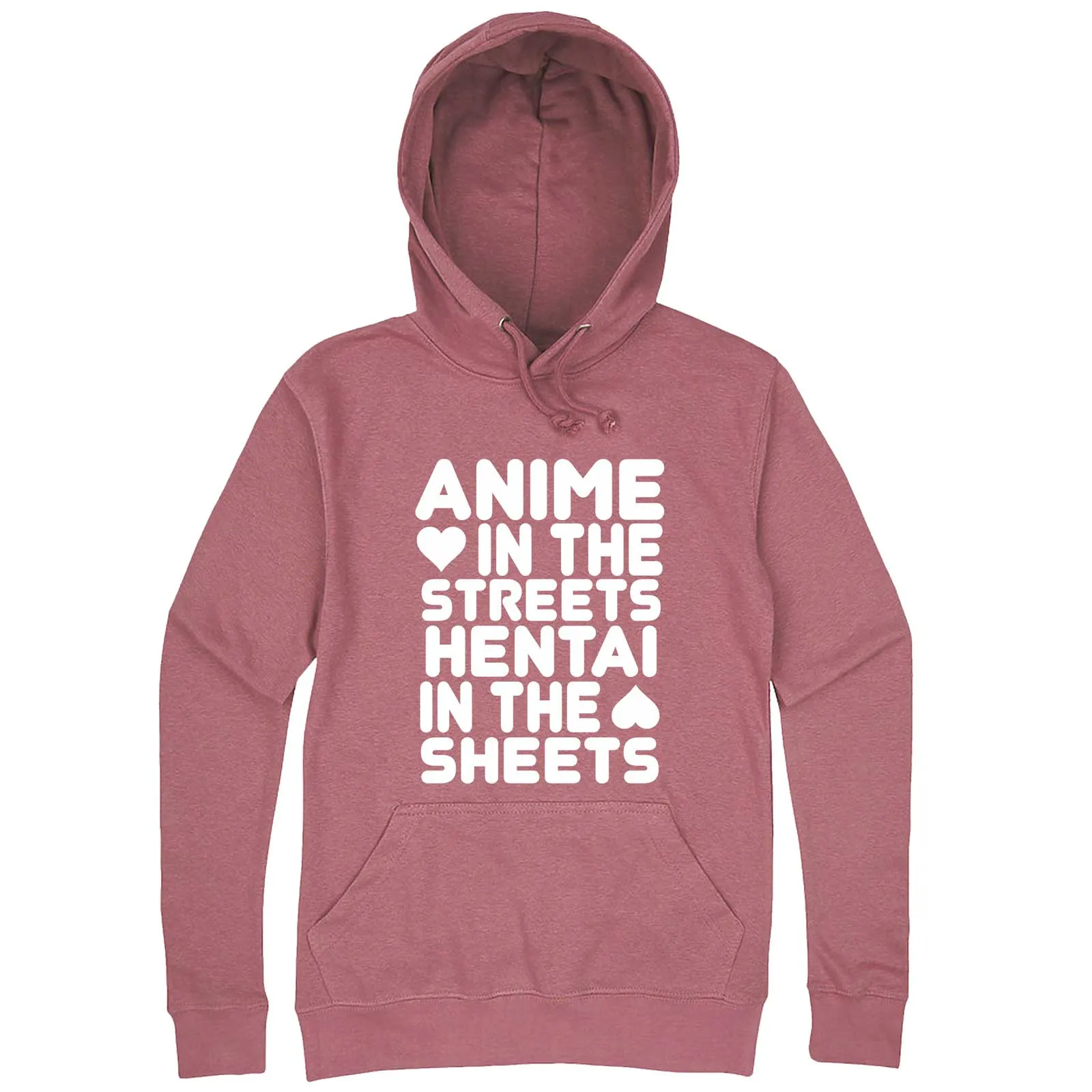 "Anime in the Streets, Hentai in the Sheets" hoodie