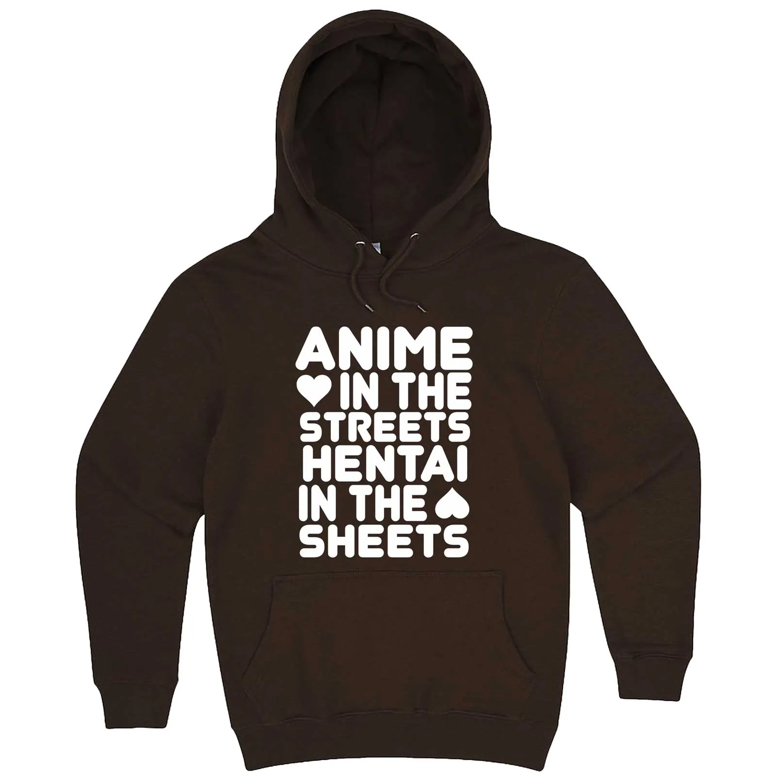 "Anime in the Streets, Hentai in the Sheets" hoodie