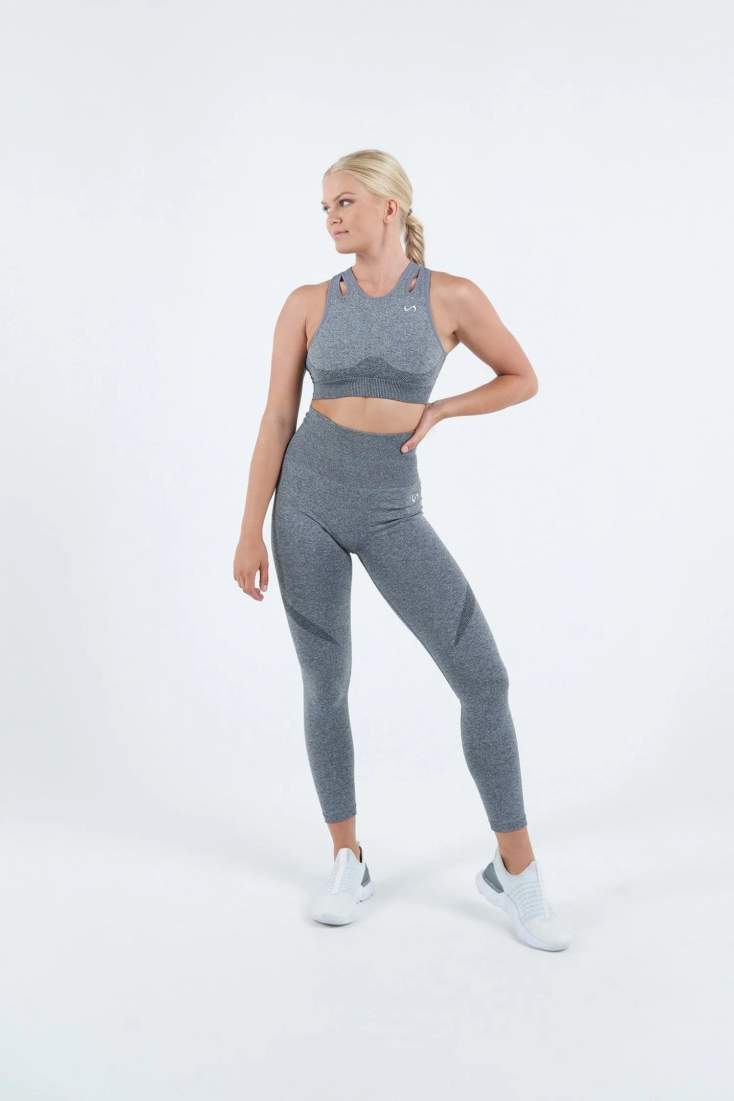 React Seamless High Support Sports Bra