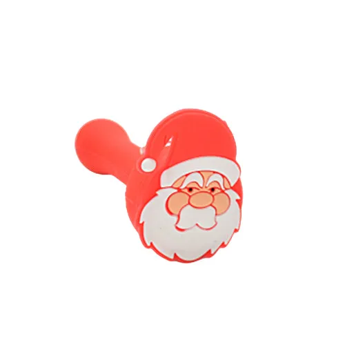 Santa Claus Silicone Pipe