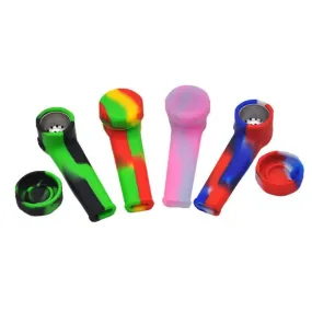 Silicone hand pipe 9 cm