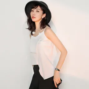 Slim and irregular fashion top