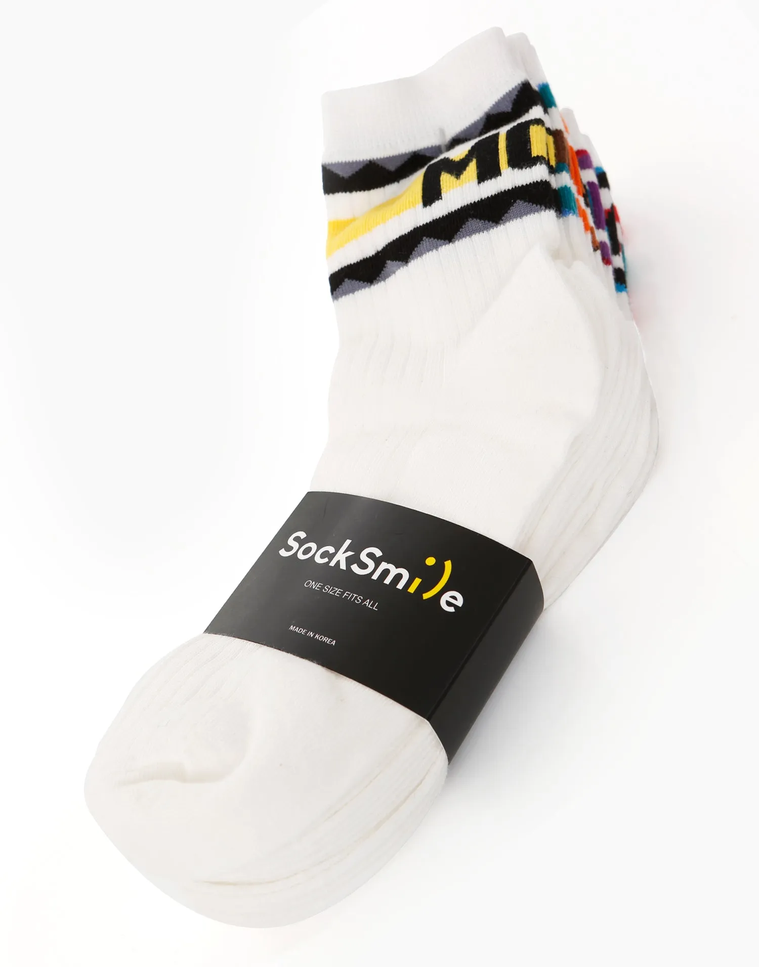 Socksmile Women's Fashion Quarter 7 Pairs Pack.