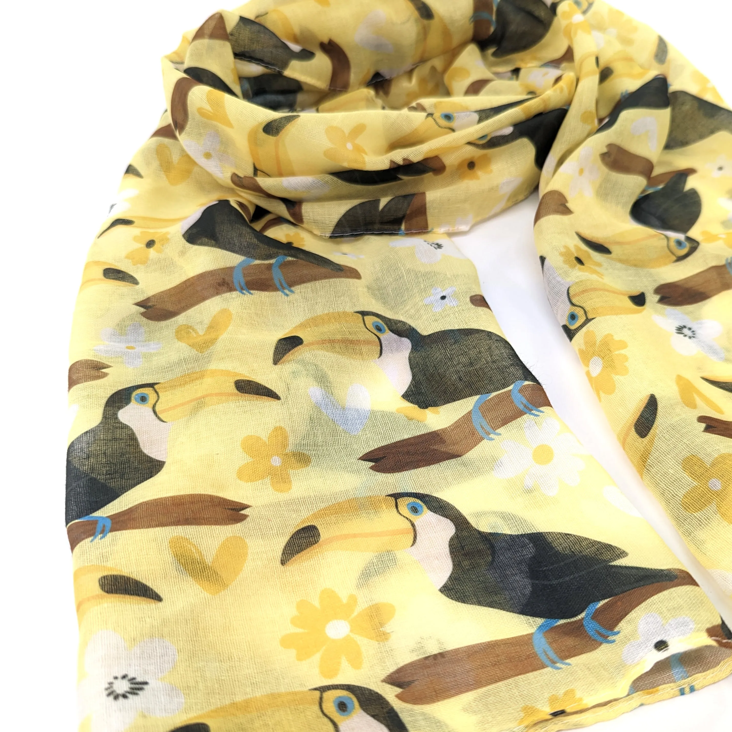 Tina the Toucan ladies Fashion Scarf