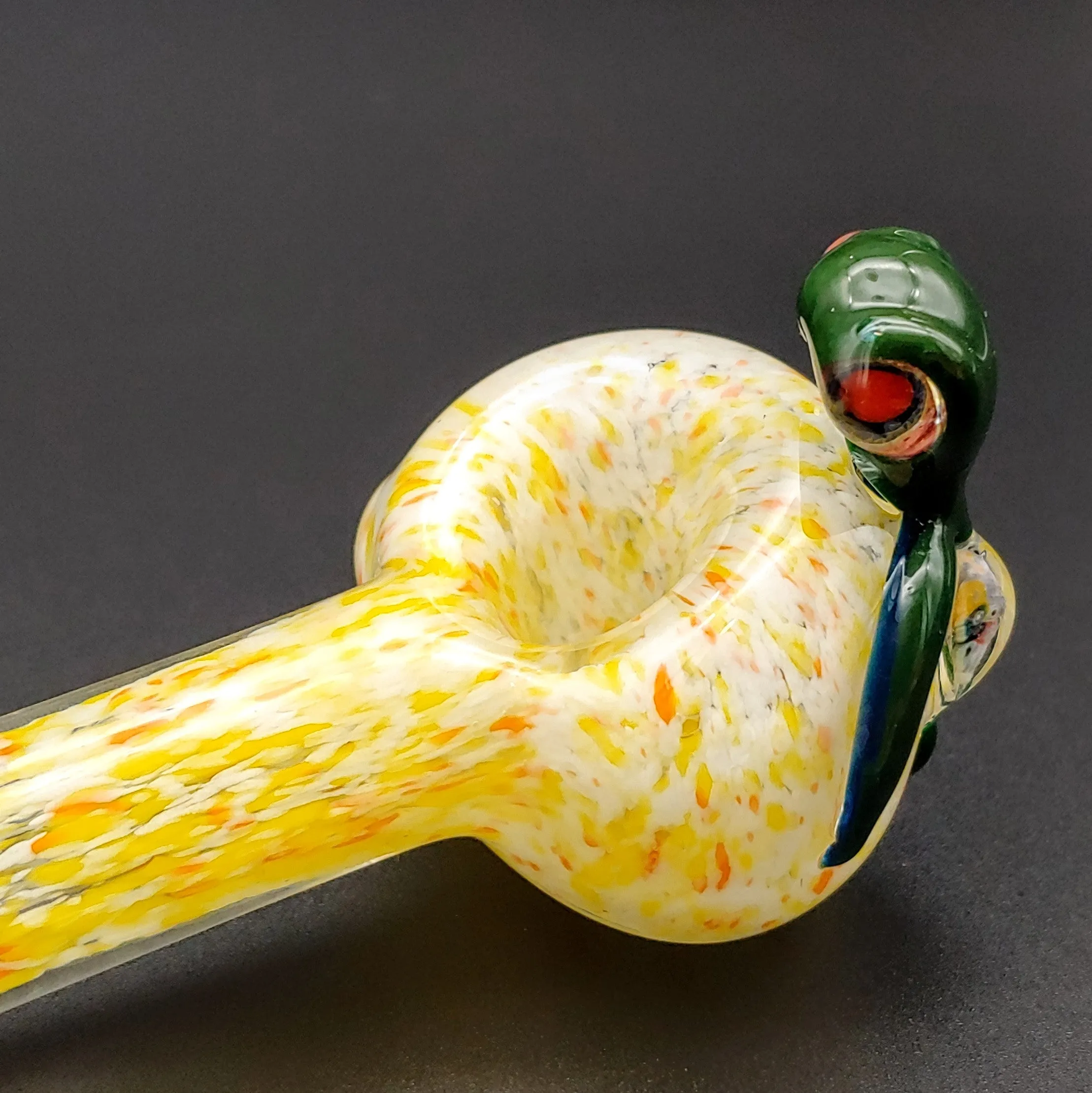 Turtle Frit Hand Pipe