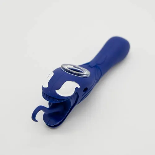 Venomous Silicone Pipe - Navy Blue