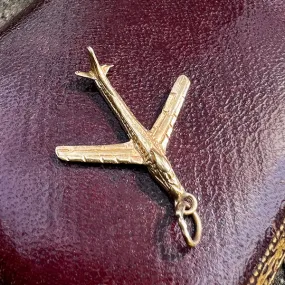 Vintage Airplane Charm