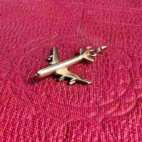 Vintage Airplane Charm