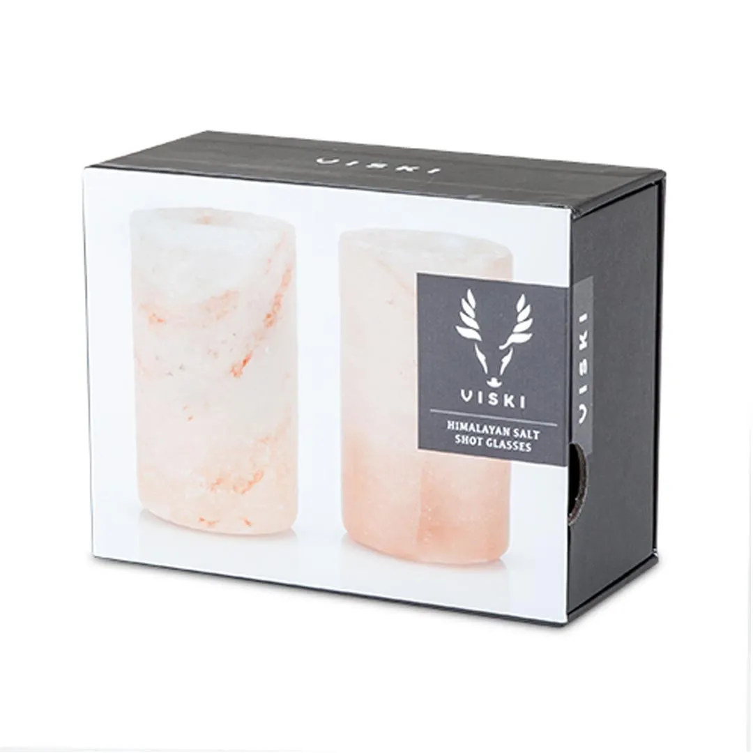 VISKI HIMALAYAN SALT SHOT GLASSES