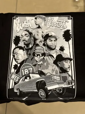 West Coast Kings Cartoon Graphic Tee