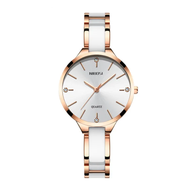 Women's Quartz Waterproof Ceramic Watch