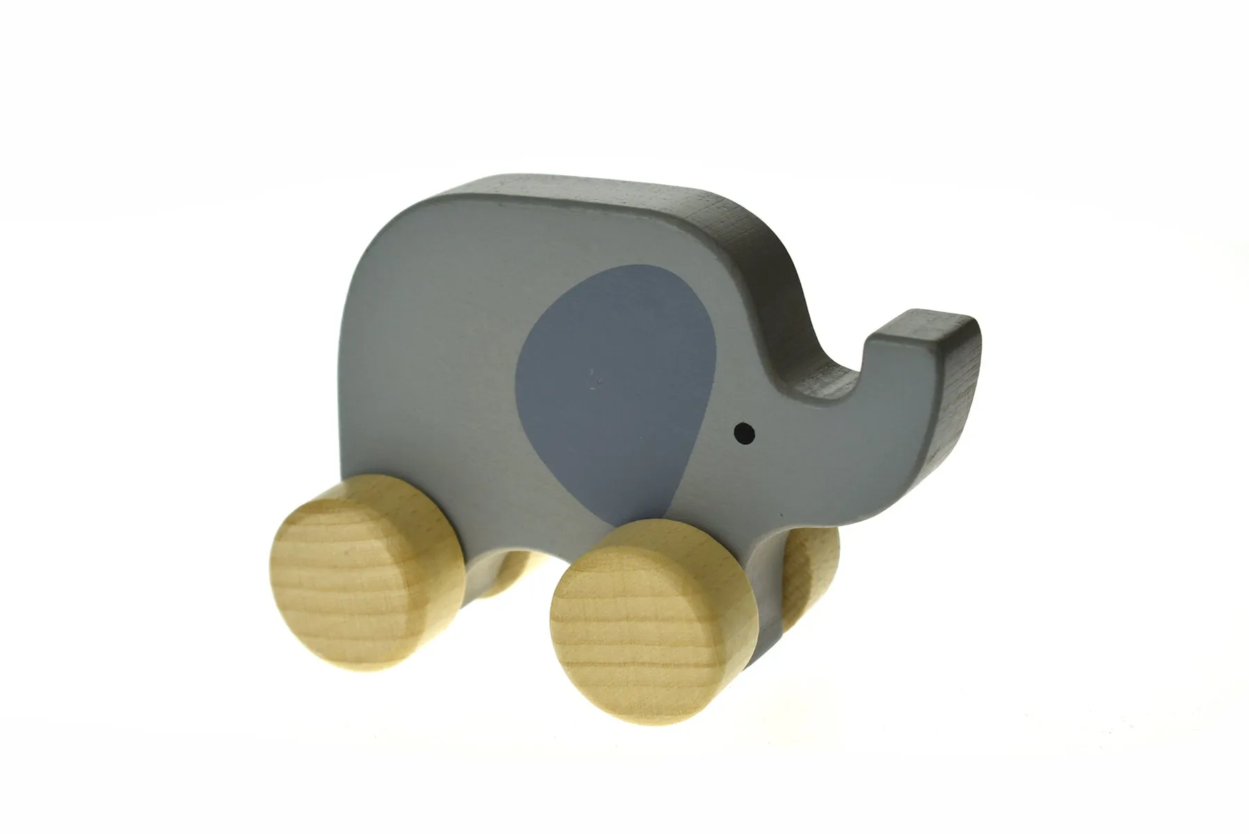 Wooden Animal Car - Elephant