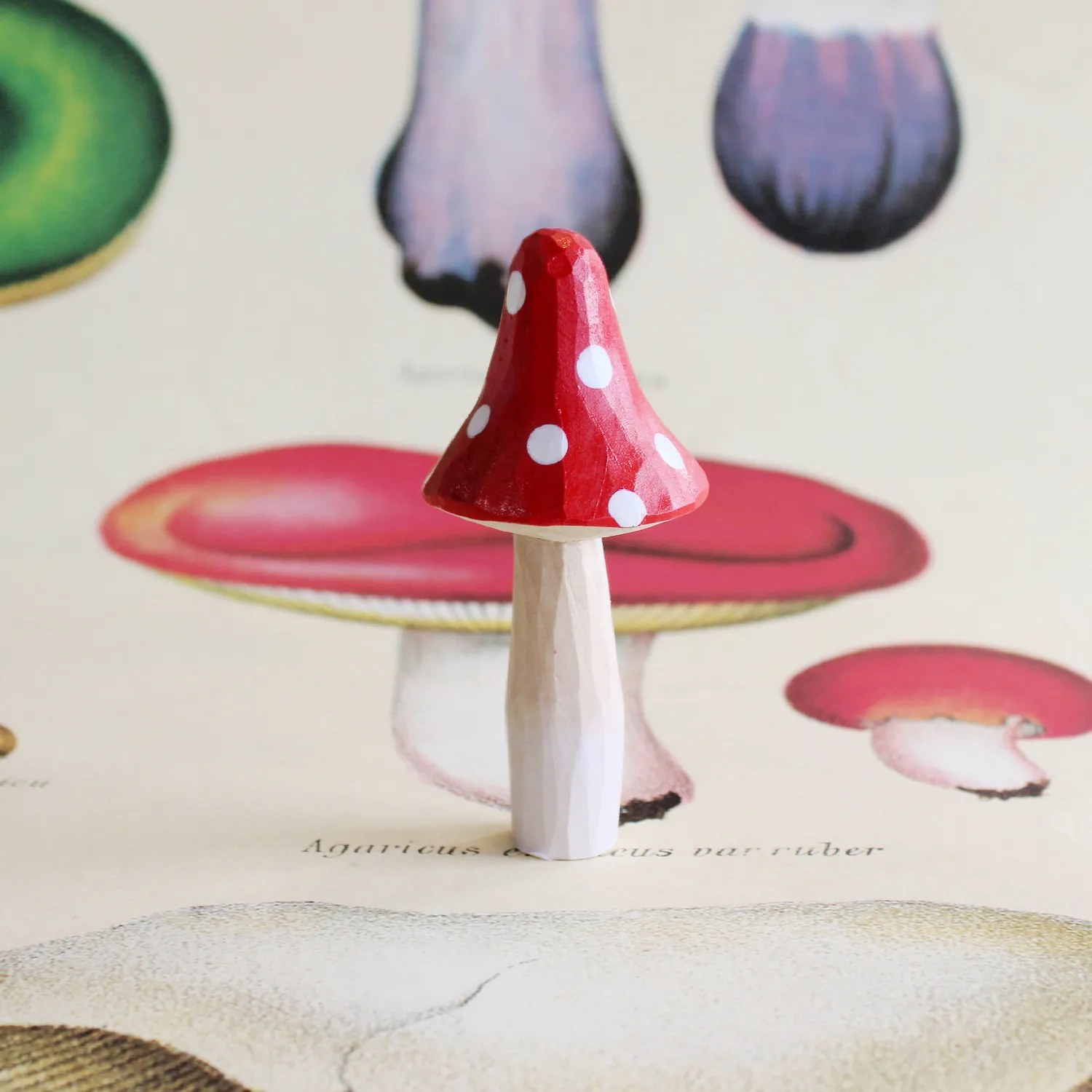 Wooden Mushrooms