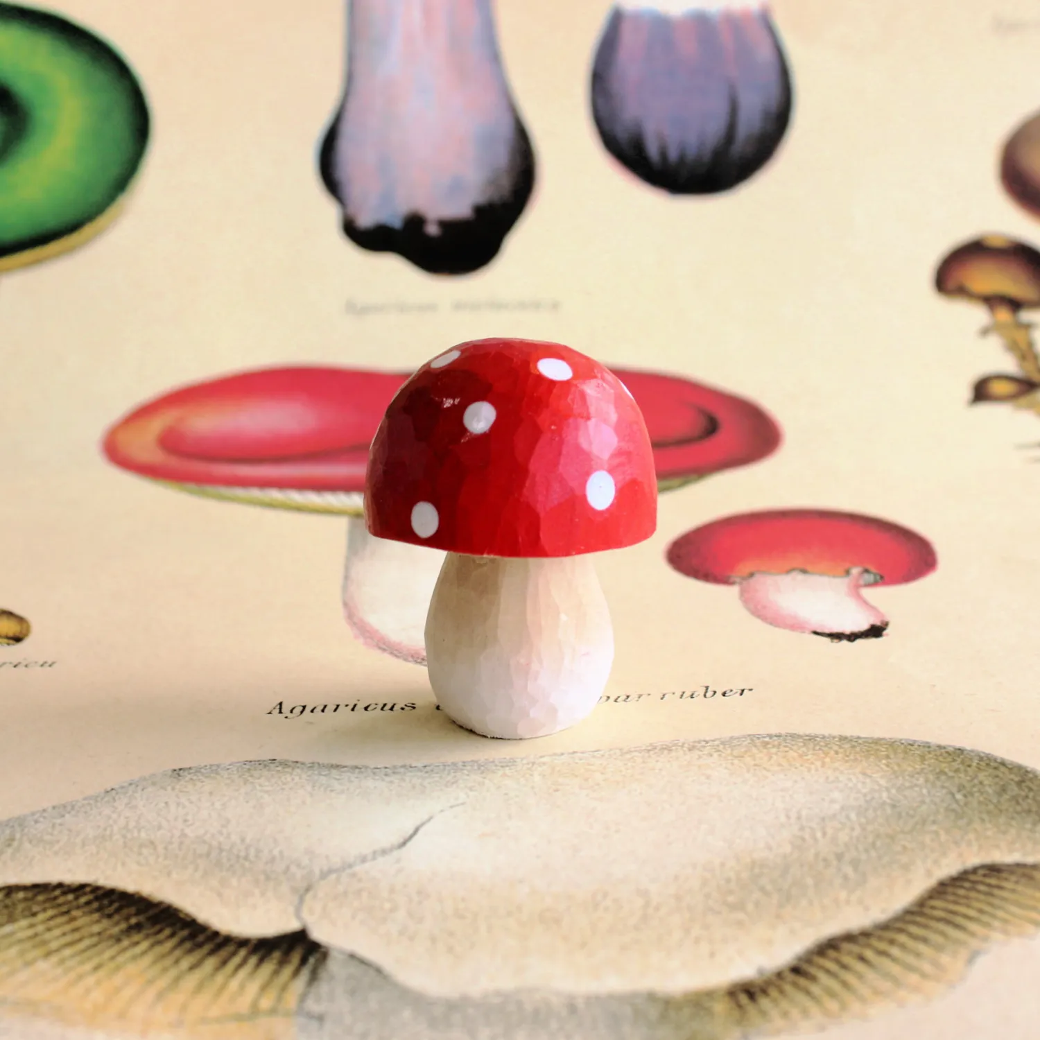 Wooden Mushrooms