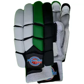 Zee Sports Batting Gloves Youth Green Black