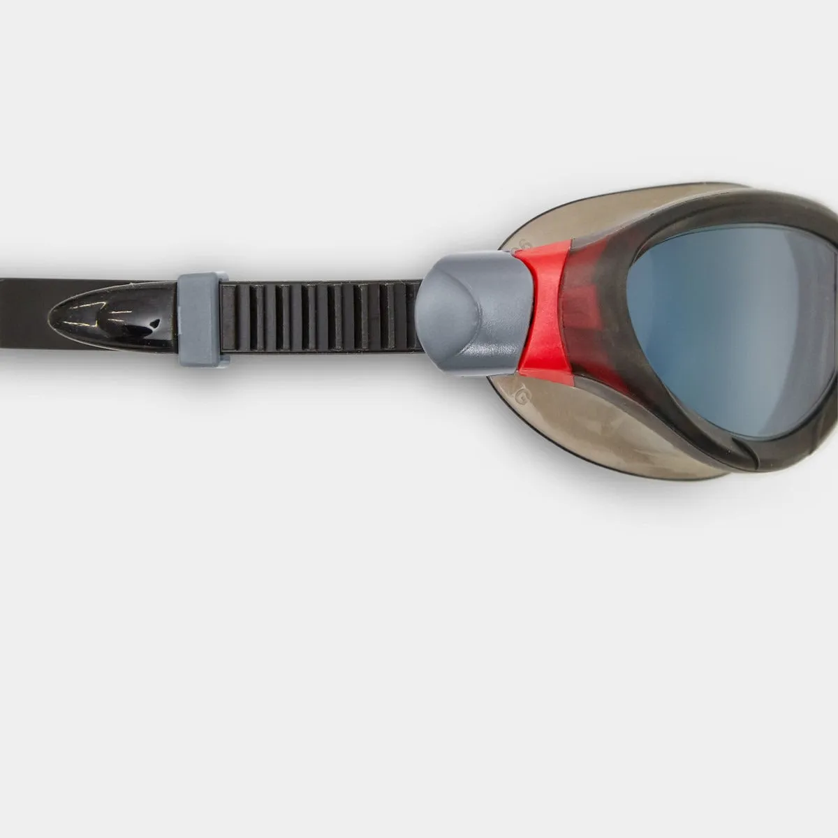 Zoggs Phantom 2.0 Swimming Goggles | Black/Red/Tint Smoke Lens